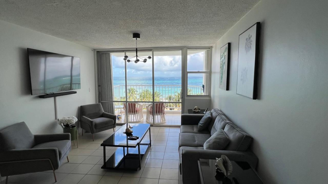 Ocean Front 2 Bedroom & Bath In Isla Verde San Juan Buitenkant foto